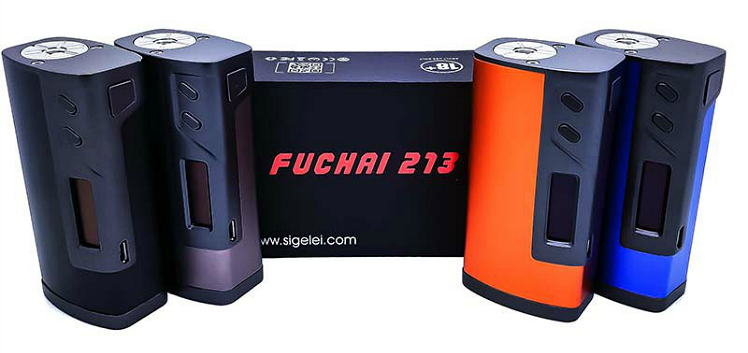 KIT - Sigelei FUCHAI 213W TC Box Mod ( Black )