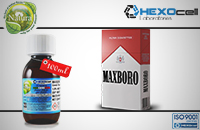 100ml MAXBORO 9mg eLiquid (With Nicotine, Medium) - Natura eLiquid by HEXOcell εικόνα 1