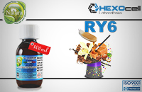100ml RY6 18mg eLiquid (With Nicotine, Strong) - Natura eLiquid by HEXOcell εικόνα 1