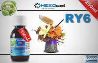 250ml RY6 18mg eLiquid (With Nicotine, Strong) - Natura eLiquid by HEXOcell εικόνα 1