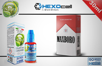 30ml MAXBORO 3mg eLiquid (With Nicotine, Very Low) - Natura eLiquid by HEXOcell εικόνα 1