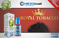 30ml ROYAL TOBACCO 3mg eLiquid (With Nicotine, Very Low) - Natura eLiquid by HEXOcell εικόνα 1