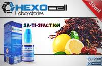 30ml SA-TI-SFACTION 3mg 80% VG eLiquid (With Nicotine, Very Low) - eLiquid by HEXOcell εικόνα 1