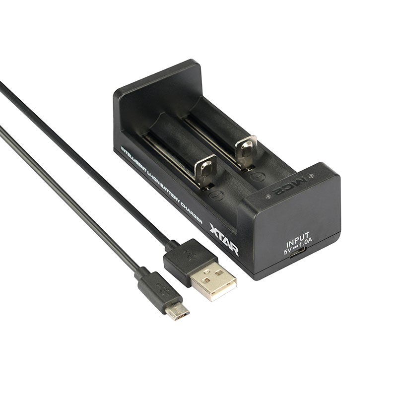 ΦΟΡΤΙΣΤΗΣ - 18650/26650 XTAR MC2 USB ( DOUBLE ) εικόνα 1