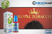 30ml ROYAL TOBACCO 18mg eLiquid (With Nicotine, Strong) - Natura eLiquid by HEXOcell εικόνα 1