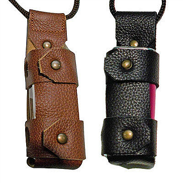 ΑΞΕΣΟΥΆΡ / ΔΙΆΦΟΡΑ - Argo iStick 20W/30W Leather Carry Case with Lanyard ( Black )