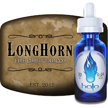 30ml LONGHORN 18mg eLiquid (With Nicotine, Strong) - eLiquid by Halo