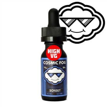 15ml SONSET 0mg High VG eLiquid (Without Nicotine) - eLiquid by Cosmic Fog