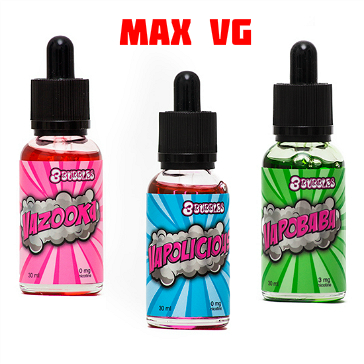 30ml VAPOBABA 0mg High VG eLiquid (Without Nicotine) - eLiquid by 3Bubbles