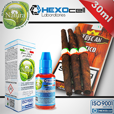30ml TUSCAN 3mg eLiquid (With Nicotine, Very Low) - Natura eLiquid by HEXOcell