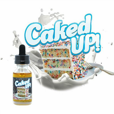 30ml CAKED UP! 3mg MAX VG eLiquid (With Nicotine, Very Low) - eLiquid by Dark Market Vape Co.