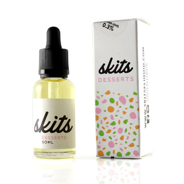 30ml SKITS DESSERTS 0mg High VG eLiquid (Without Nicotine) - eLiquid by Brewell Vapory
