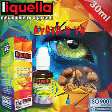 30ml AVATA-R Y4 9mg eLiquid (With Nicotine, Medium) - Liquella eLiquid by HEXOcell