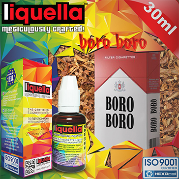30ml BORO BORO 6mg eLiquid (With Nicotine, Low) - Liquella eLiquid by HEXOcell