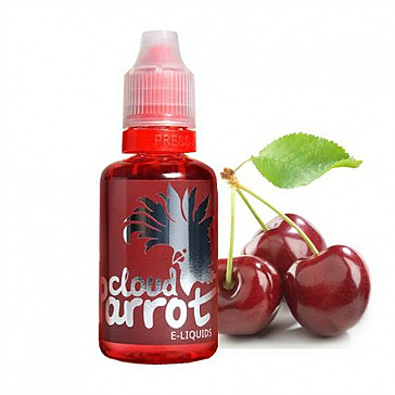 30ml CHERRY 3mg 70% VG eLiquid (With Nicotine, Very Low) - eLiquid by Cloud Parrot