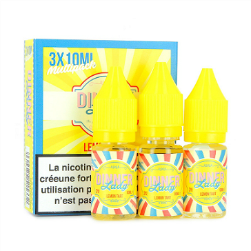 30ml LEMON TART 0mg 70% VG TPD Compliant eLiquid (Without Nicotine) - eLiquid by DINNER LADY