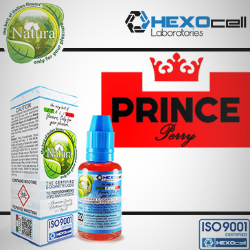 30ml PRINCE PERRY 9mg Υγρό Αναπλήρωσης (Με Νικοτίνη, Μεσαίο ) - Natura Υγρά Αναπλήρωσης από την HEXOcell