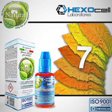 30ml 7 FOGLIE 0mg Υγρό Αναπλήρωσης ( Χωρίς Νικοτίνη ) - Natura Υγρά Αναπλήρωσης από την HEXOcell