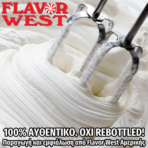 D.I.Y. - ΑΡΩΜΑ - 118ML - FLAVOR WEST - WHIPPED CREAM - 118ML