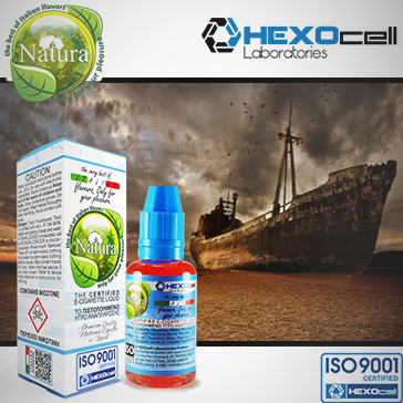 30ml DESERT SHIP 0mg eLiquid (Without Nicotine) - Natura eLiquid by HEXOcell