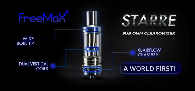 ΑΤΜΟΠΟΙΗΤΉΣ - Freemax Starre Sub Ohm Clearomizer