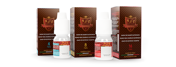 20ml TOSCANA / CIGAR TOBACCOS 8mg eLiquid (With Nicotine, Low) - eLiquid by Puff Italia