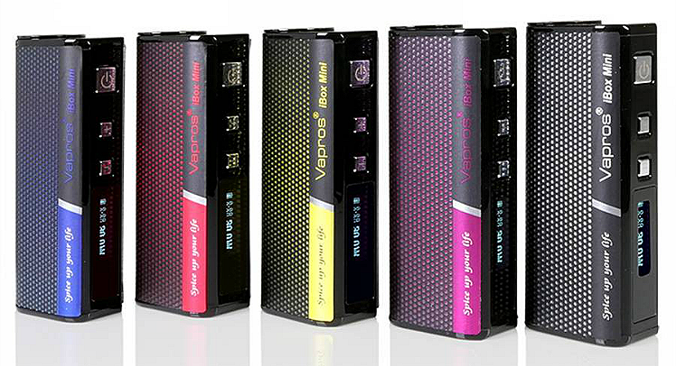 KIT - Vapros iBox Mini 30W Sub Ohm - 2000mAh VV/VW ( Pink )