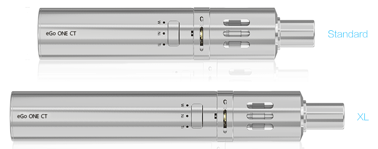 KIT - Joyetech eGo ONE CT 1100mAh Constant Temperature Kit ( Stainless ) 