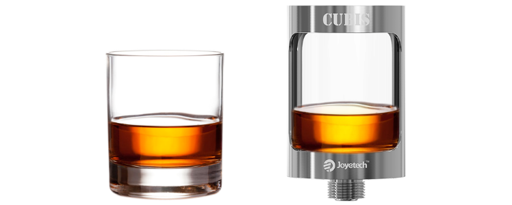 ΑΤΜΟΠΟΙΗΤΉΣ - JOYETECH CUBIS Cupped TC Clearomizer ( Gold )