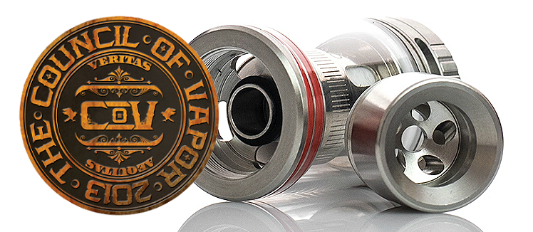 ΑΤΜΟΠΟΙΗΤΉΣ - COUNCIL OF VAPOR RST Rebuildable Sub Ohm Tank Atomizer ( Stainless )