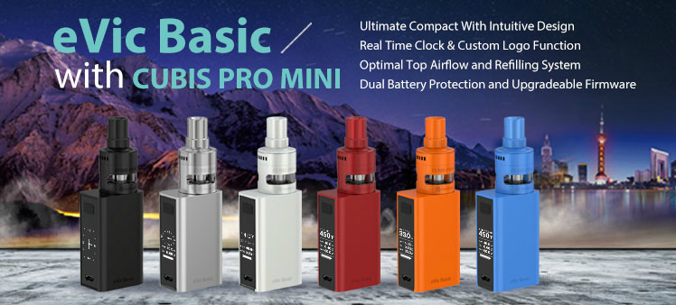 KIT - JOYETECH eVic Basic Full Kit ( Stainless )