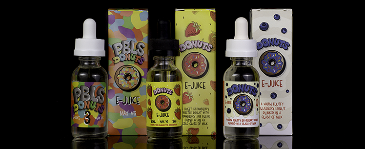 30ml STRAWBERRY DONUTS 0mg 80% VG eLiquid (Without Nicotine) - eLiquid by Marina Vape