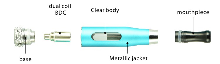 ΑΤΜΟΠΟΙΗΤΉΣ - ASPIRE CE5-S BDC Clearomizer - 1.8ML Χωρητικότητα, 1.8 ohms - ( ΑΣΗΜΙ )