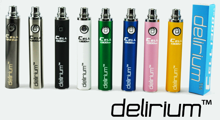 ΜΠΑΤΑΡΙΑ - DELIRIUM CELL 1300mA eGo/eVod Υψηλής ποιότητας( ΠΡΑΣΙΝΗ)