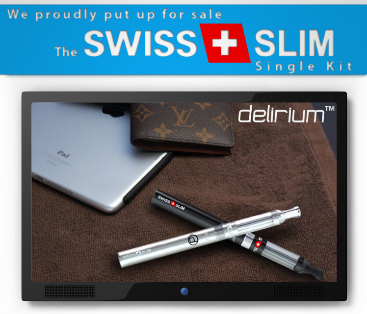 KIT - delirium Swiss & Slim ( Μονή Κασετίνα - ΜΑΥΡΟ ΛΑΣΤΙΧΕΝΙΟ )