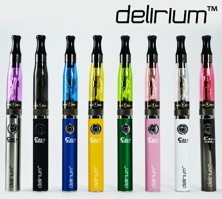 KIT - delirium Rainbow Αρχικό Πακέτο με 650mAh eGo/eVod Μπαταρία - CE5 Ατμοποιητή ( ΜΑΥΡΟ )