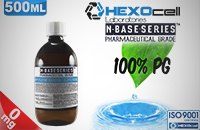 D.I.Y. - 500ml HEXOcell eLiquid Base (100% PG, 0mg/ml Nicotine) εικόνα 1