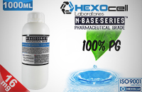 D.I.Y. - 1000ml HEXOcell eLiquid Base (100% PG, 16mg/ml Nicotine) εικόνα 1