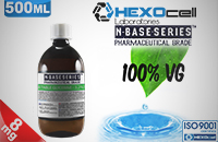 D.I.Y. - 500ml HEXOcell eLiquid Base (100% VG, 8mg/ml Nicotine) εικόνα 1