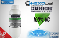 D.I.Y. - 1000ml HEXOcell eLiquid Base (100% VG, 0mg/ml Nicotine) εικόνα 1