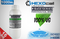 D.I.Y. - 1000ml HEXOcell eLiquid Base (100% VG, 16mg/ml Nicotine) εικόνα 1