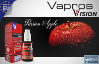 30ml PASSION APPLE 9mg eLiquid (With Nicotine, Medium) - eLiquid by Vapros/Vision εικόνα 1