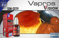 30ml SIN CITY 18mg eLiquid (With Nicotine, Strong) - eLiquid by Vapros/Vision εικόνα 1