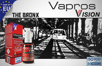 30ml THE BRONX 9mg eLiquid (With Nicotine, Medium) - eLiquid by Vapros/Vision εικόνα 1