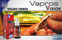 30ml VIRGINIA BLEND 9mg eLiquid (With Nicotine, Medium) - eLiquid by Vapros/Vision εικόνα 1