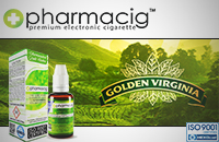 30ml GOLDEN TOBACCO 18mg eLiquid (With Nicotine, Strong) - eLiquid by Pharmacig εικόνα 1