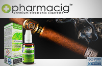 30ml CIGAR TOBACCO 9mg eLiquid (With Nicotine, Medium) - eLiquid by Pharmacig εικόνα 1