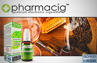 30ml TOBACCO & COGNAC 9mg eLiquid (With Nicotine, Medium) - eLiquid by Pharmacig εικόνα 1