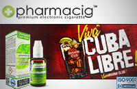 30ml CUBA LIBRE 9mg eLiquid (With Nicotine, Medium) - eLiquid by Pharmacig εικόνα 1