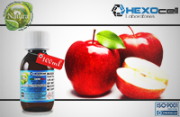 100ml RED APPLE 18mg eLiquid (With Nicotine, Strong) - Natura eLiquid by HEXOcell εικόνα 1